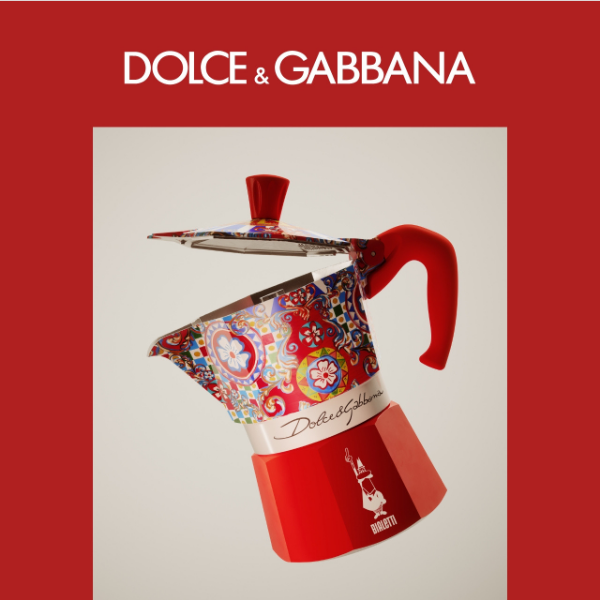 A coffee in Dolce&Gabbana style - Dolce Gabbana