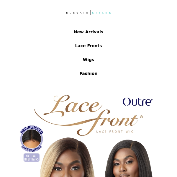 New Arrivals Outre HD Lace Front Wig NATURAL YAKI 18" 🤩👍😘