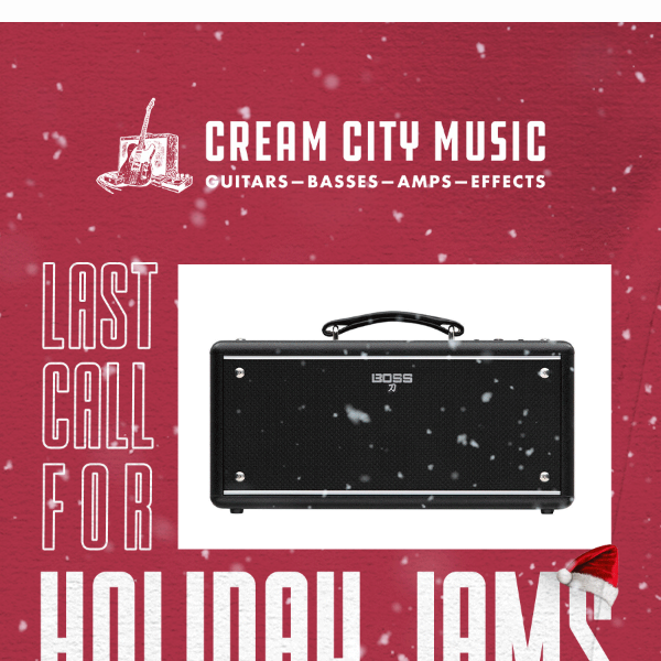 CCM's Last Call for Holiday Gear Deals!