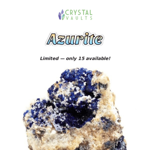 Azurite is a Healing Master Stone 💎