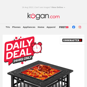 Daily Deal: 3-in-1 Outdoor Fire Pit Grill $89.99 (Rising to $109.99 Tonight)