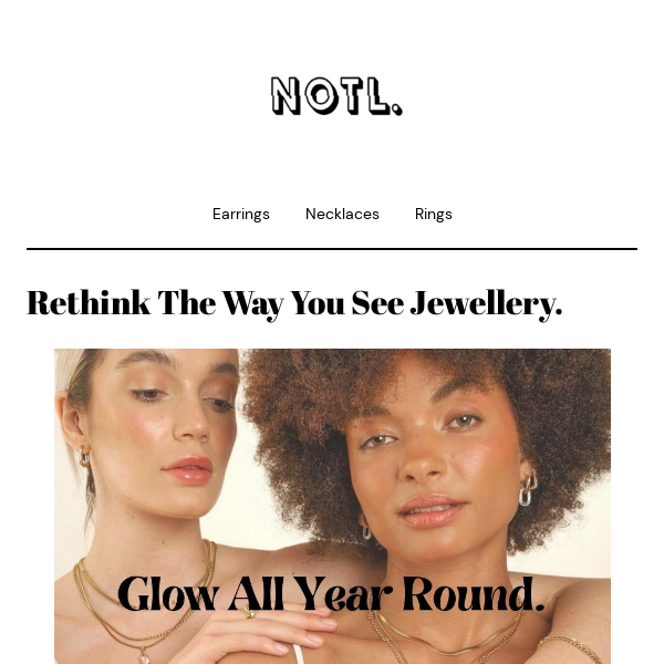 Hey Neck On The Line Jewellery! Glow All Year Round With NOTL  ☀️