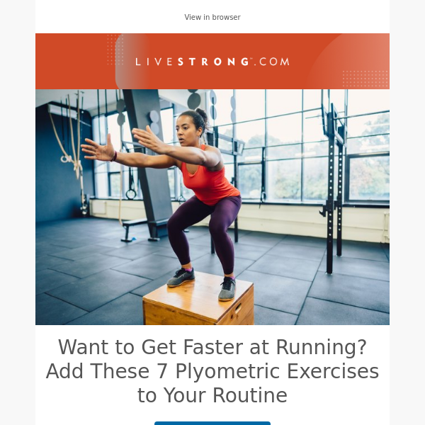 How Bad Is it Really to Work Out While Sleep Deprived, Run Faster by Adding These Plyometric Exercises, and More