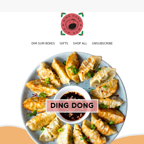 15% Off Christmas & New Year Dim Sum Ends Tonight