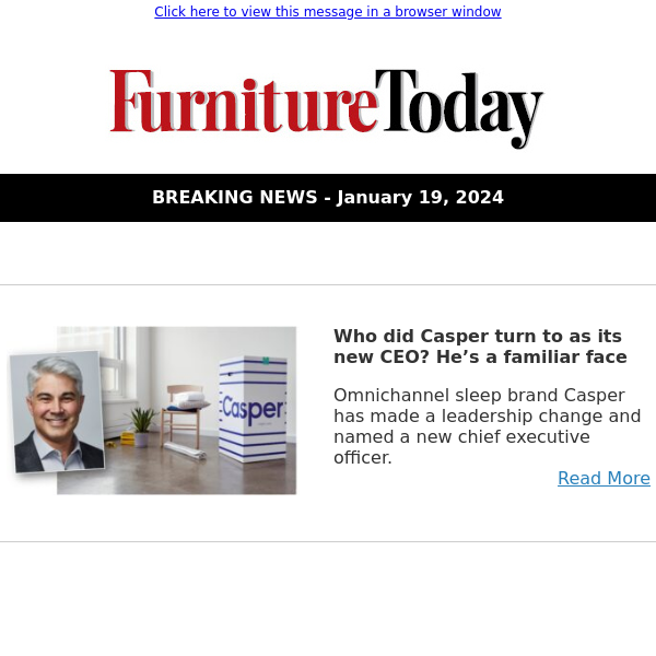 BREAKING NEWS: Casper turns to familiar face as its new CEO