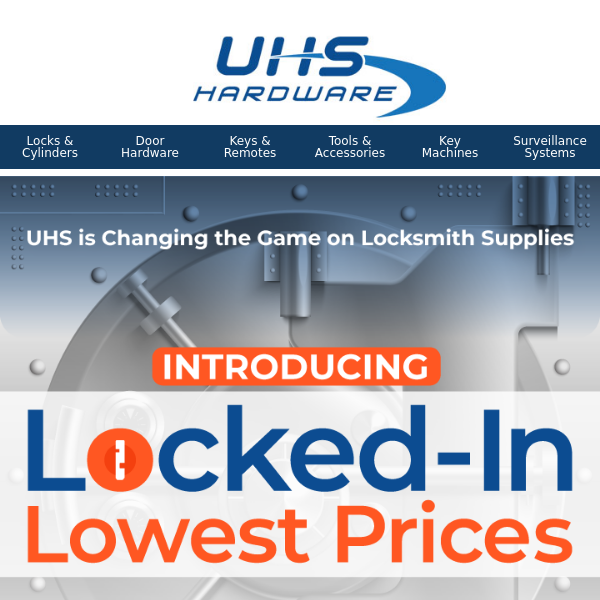 ✅ Lower Locksmith Supply Prices? This time it's different.➡️