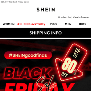 #SHEINgoodfinds x SHEIN Black Friday 🖤 (AD)