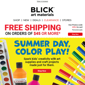 Get summer-ready with top kids’ arts and crafts!