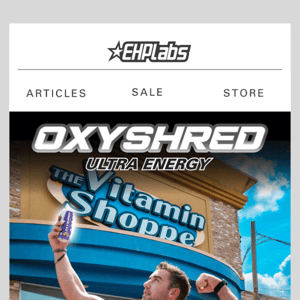 $1 OxyShred? You got it 😍