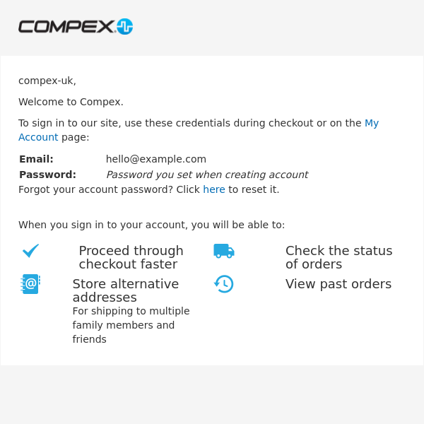 Welcome to Compex - Compex Uk