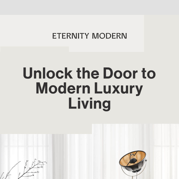 Unlock Modern Luxury: Discover What's New