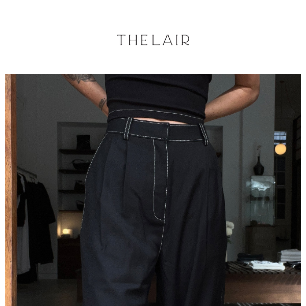 IN DEMAND: The Lair Romy Stitch Trouser