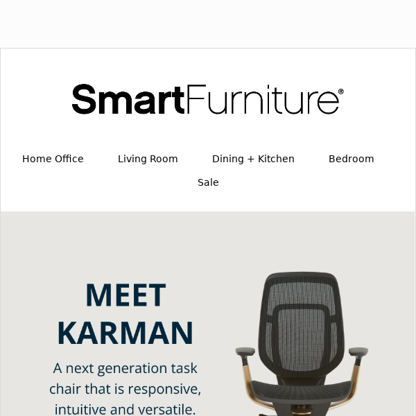 Introducing the Karman. The Next Generation Task Chair!