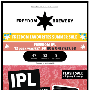 ⌛48 HOURS ONLY IPL 12 cans only £17.58 😲