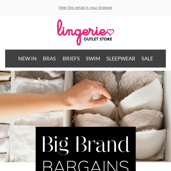 Lingerie Outlet Store - Latest Emails, Sales & Deals