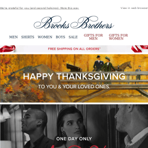 Celebrate Thanksgiving. And 40% off sitewide!