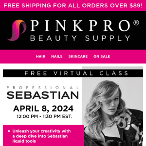 Free Sebastian Virtual Class! ✨
