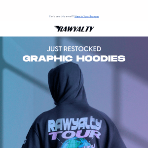 JUST RESTOCKED: Graphic Hoodies