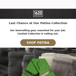 Selling Fast - Patina Collection