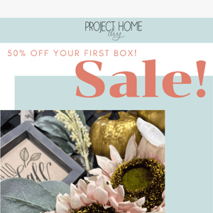 You Deserve This: Enjoy 50% Off Your First Subscription Box!