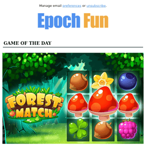 Collect mushrooms and berries in this fun matching game! - EPOCH FUN