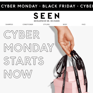 Cyber Monday Starts NOW