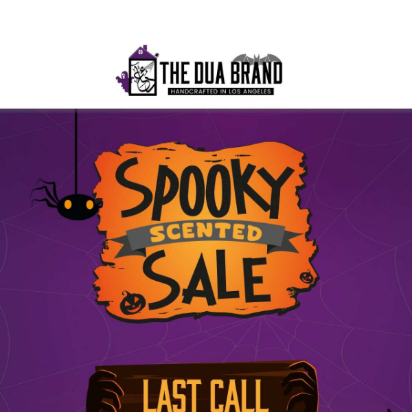 🕗 Last Call: Spooky Scented Sale Ends in ONE Day! 💀