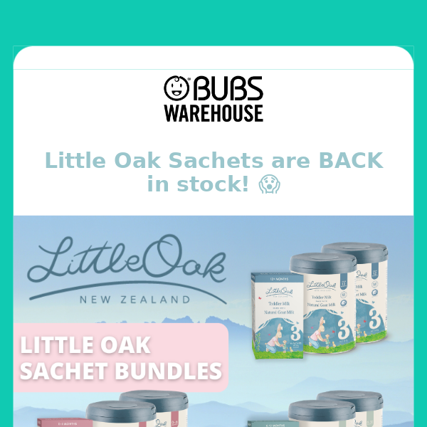 🐐Little Oak SACHETS - Back in stock! 🚨