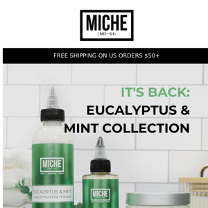 JUST DROPPED: Eucalyptus + Mint Collection 🌿
