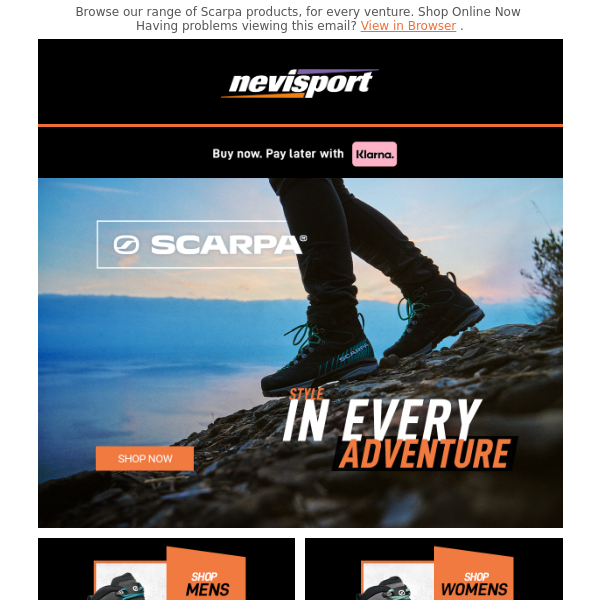 Scarpa: Style in Every Adventure