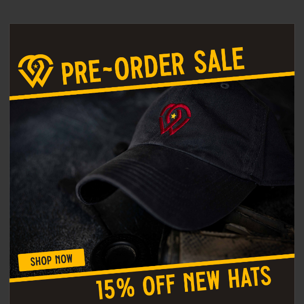 🧢 Are Back!! Pre-Order at the 15% NOW 💥