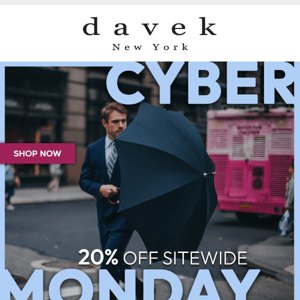 Cyber Monday Sale Ends Today