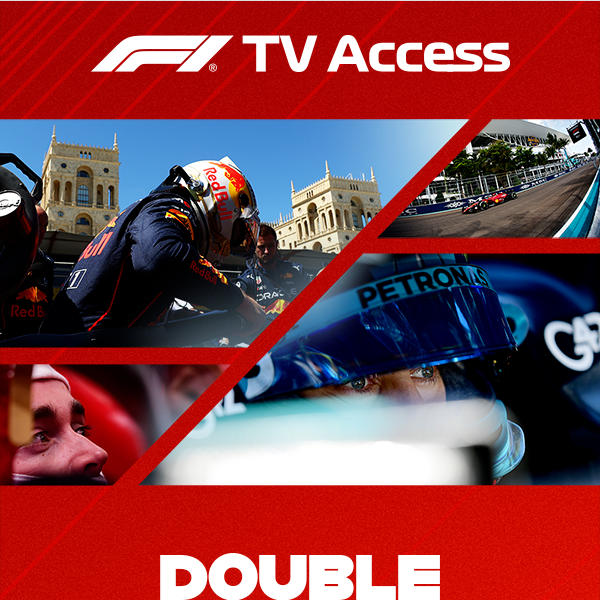 Get exclusive Sprint data and timings with F1 TV Access.