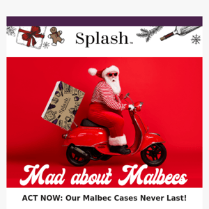 SELLING FAST: The Mad About Malbec 15-Pack for the Holidays!