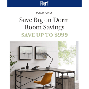 Save Up To $999 On Dorm Room Specials!