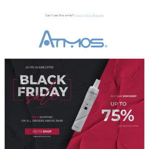 🚨 Time to stock up! ATMOS NATION's Black Friday BOGO sale starts now🚨