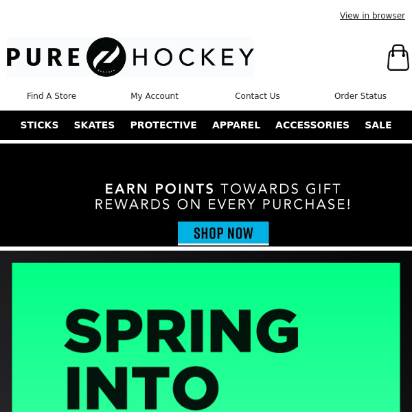 Pure Hockey! Save Up To 40% Off Great Gear From Bauer, CCM, TRUE & More! Shop Now!