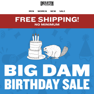 Buy 2, Get 1 FREE Buck Naked Birthday Deals!