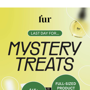 It’s the last day to unlock your Mystery Treats 🗝