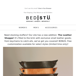 Introducing: The Leather Shoppe