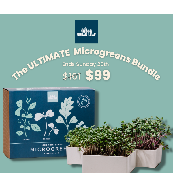 The ULTIMATE Microgreens Bundle