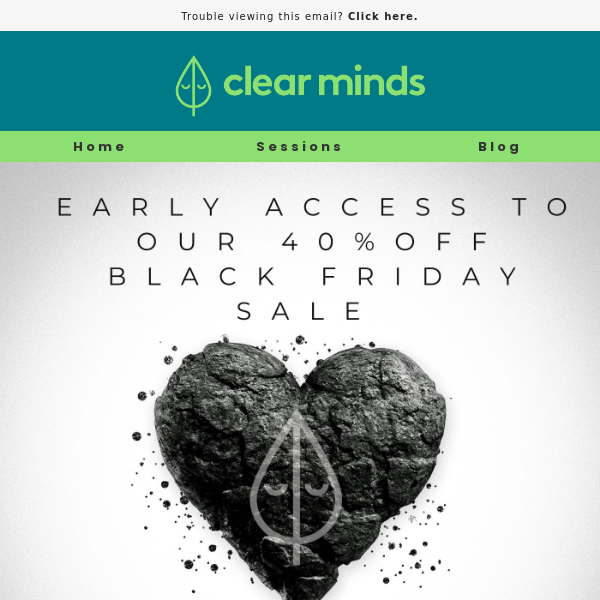 Black Friday 40% OFF Early Access