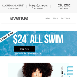 Dive In With All Swim Now $24* – 24 Hours Only