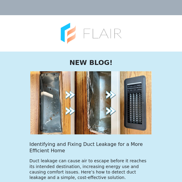 Fixing Duct Leakage + Flair in Bloomberg