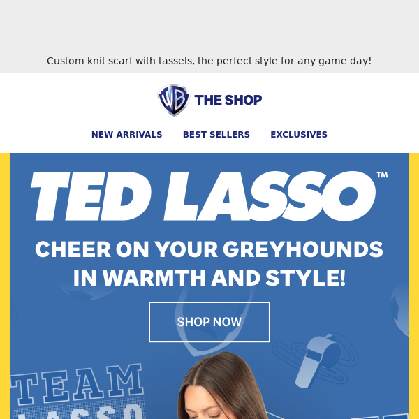 Ted Lasso Believe Scarf - Your New Game Day Essential