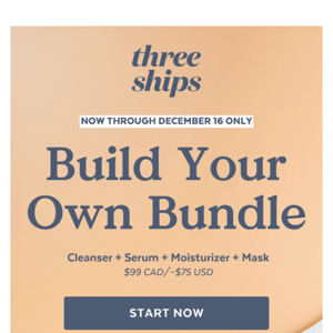 Create your own bundle - up to 35% savings