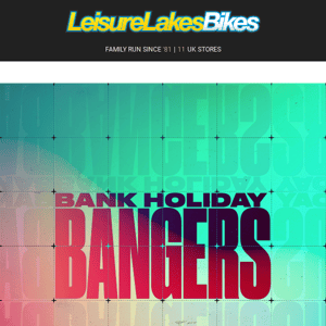SALE | Bank Holiday Bangers 💥
