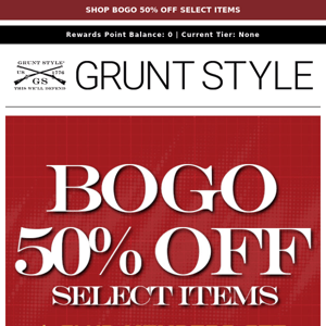 Grab Your Faves: BOGO 50% Off Best Sellers