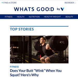 Does your butt wink when you squat? 😉