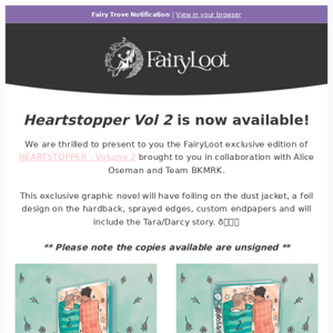 HEARTSTOPPER VOL 2 by Alice Oseman is now available! ✨